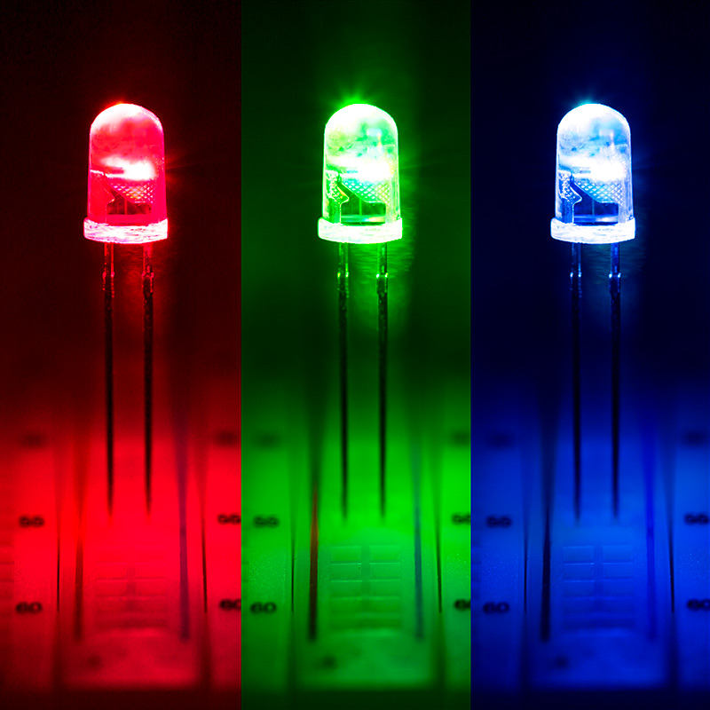 LED in different colors